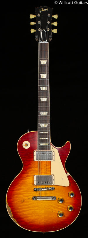 Gibson Custom Shop 1960 Les Paul Standard V2 Neck Tomato Soup Burst Murphy Lab Ultra Heavy Aged NH (677)