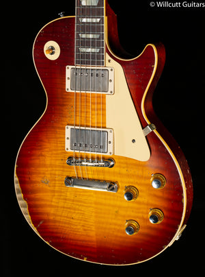 Gibson Custom Shop 1960 Les Paul Standard V2 Neck Tomato Soup Burst Murphy Lab Ultra Heavy Aged NH (765)