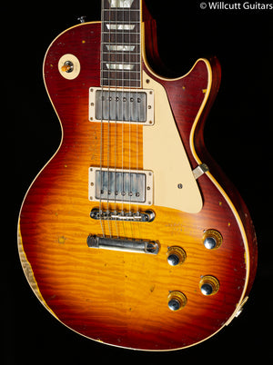 Gibson Custom Shop 1960 Les Paul Standard V2 Neck Tomato Soup Burst Murphy Lab Ultra Heavy Aged NH (766)