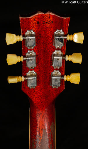 Gibson Custom Shop 1960 Les Paul Standard V2 Neck Tomato Soup Burst Murphy Lab Ultra Heavy Aged (223)