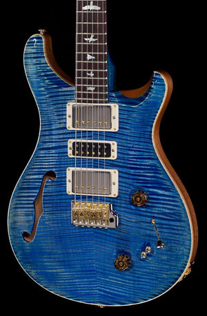 PRS Special Semi Hollow LTD Wood Library Flame Maple Neck Faded Blue Jean (385)