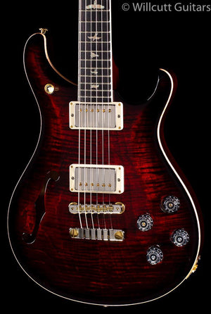 PRS McCarty 594 Semi-Hollow Fire Red Burst 10 Top (169)