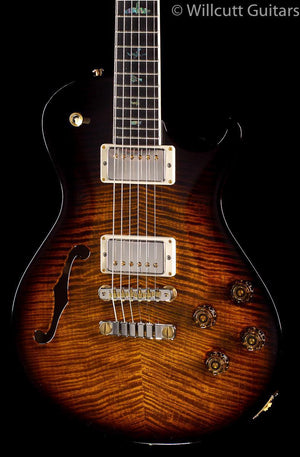 PRS McCarty Singlecut 594 Semi-Hollow Artist Package Black Gold Burst