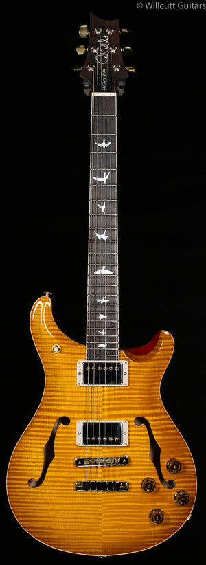 PRS Wood Library McCarty 594 Hollowbody II Faded McCarty Sunburst 10 Top Brazilian Rosewood
