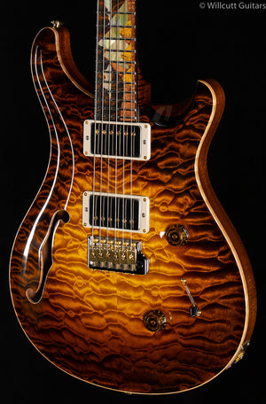 PRS Private Stock 8177 Custom 24 Semi-Hollow Sandstorm Glow Pyramid Scene Inlay