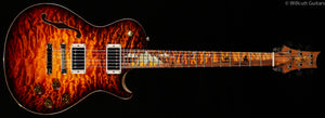 PRS Private Stock 7442 Single Cut 594 Pyramid Inlays Electric Tiger Glow