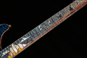 PRS Private Stock 7441 MC594 Pyramid Inlay Aqua Violet Dragon Breath