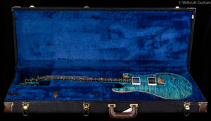 PRS Wood Library Custom 24 "Fatback" Aquableux Artist Top Flamed Maple Neck