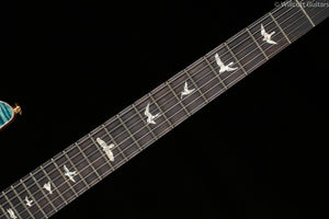 PRS Wood Library Custom 24 "Fatback" Aquableux Artist Top Flamed Maple Neck