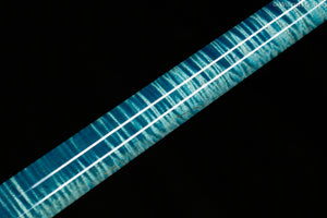 PRS Wood Library Custom 24 "Fatback" Aquableux Artist Top Flamed Maple Neck