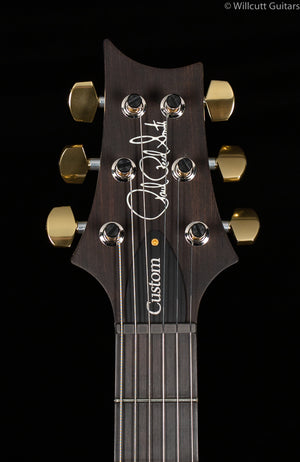 PRS Wood Library Custom 24 "Fatback" Faded Grey Black Artist Top Flamed Maple Neck
