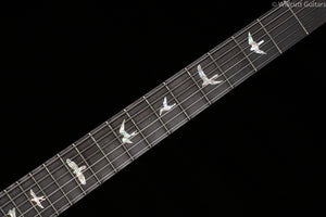 PRS Wood Library Custom 24 "Fatback" Faded Grey Black Artist Top Flamed Maple Neck