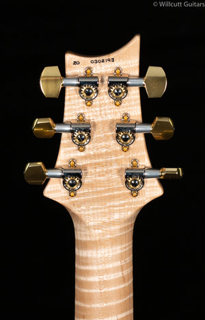 PRS Wood Library Custom 24 "Fatback" Faded Grey Black Artist Top Flamed Maple Neck