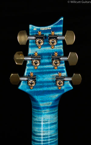 PRS Wood Library Custom 24 "Fatback" Aquableux Artist Top Flamed Maple Neck
