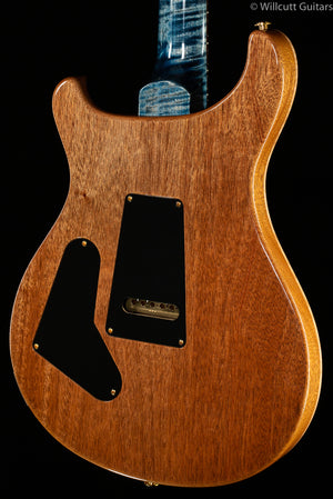 PRS Wood Library Custom 24 "Fatback" Faded Whale Blue Artist Top Flamed Maple Neck