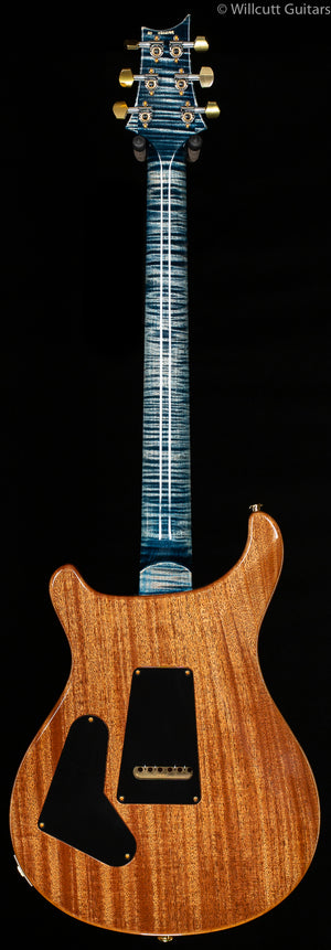 PRS Wood Library Custom 24 "Fatback" Faded Whale Blue Artist Top Flamed Maple Neck