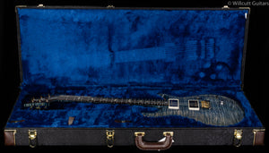 PRS Wood Library Custom 24 "Fatback" Faded Whale Blue Artist Top Flamed Maple Neck
