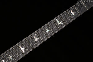 PRS Wood Library Custom 24 "Fatback" Faded Whale Blue Artist Top Flamed Maple Neck