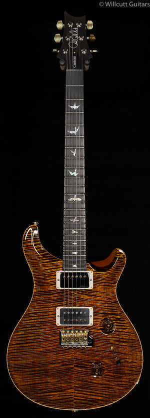 PRS Wood Library Custom 24 "Fatback" Yellow Tiger Artist Top Flamed Maple Neck
