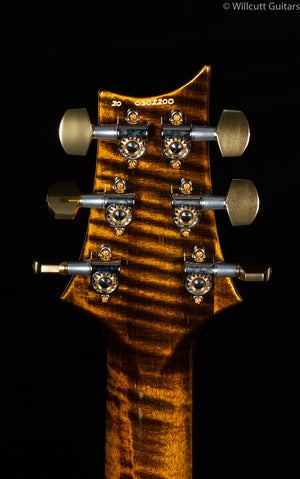 PRS Wood Library Custom 24 "Fatback" Yellow Tiger Artist Top Flamed Maple Neck