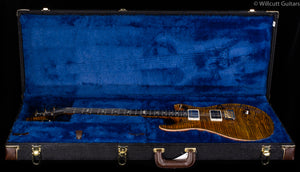 PRS Wood Library Custom 24 "Fatback" Yellow Tiger Artist Top Flamed Maple Neck