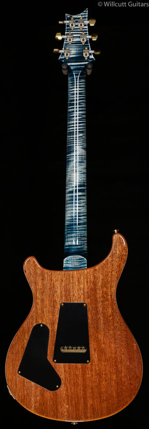 PRS Wood Library Custom 24 "Fatback" Faded Whale Blue Artist Top Flamed Maple Neck