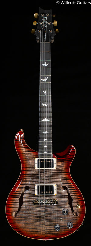 PRS Hollowbody II Piezo Wood Library Edition Charcoal Cherry Burst