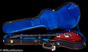 PRS Hollowbody II Piezo Wood Library Edition Blood Orange Smokeburst