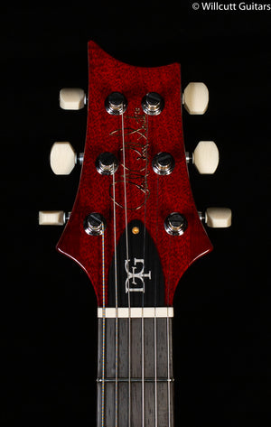 PRS DGT Wood Library Edition Fire Red Burst Brazilian Fretboard
