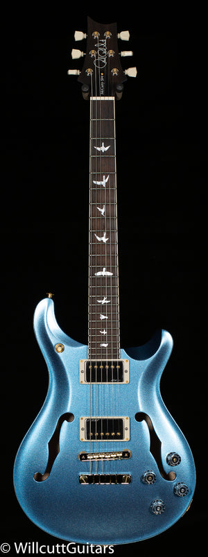 PRS Hollowbody II 594 Wood Library Edition Frost River Blue