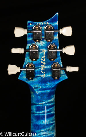 PRS Hollowbody II 594 Wood Library Edition Frost River Blue