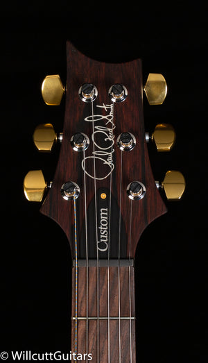 PRS Custom 24 Wood Library Edition Whale Blue Burst Roasted Maple