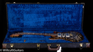 PRS Wood Library Special Semi-Hollow Burnt Maple Leaf Quilt Maple 10 Top