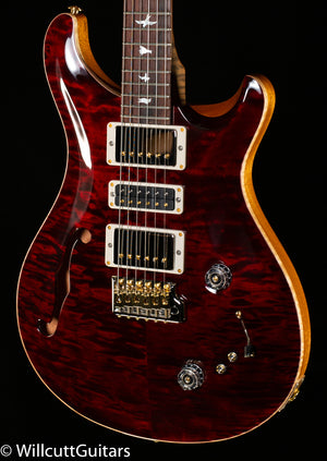 PRS Wood Library Special Semi-hollow Red Tiger Quilt Maple 10 Top
