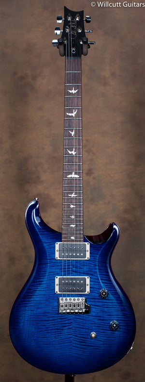 PRS CE24 Blue Burst Raspberry Binding