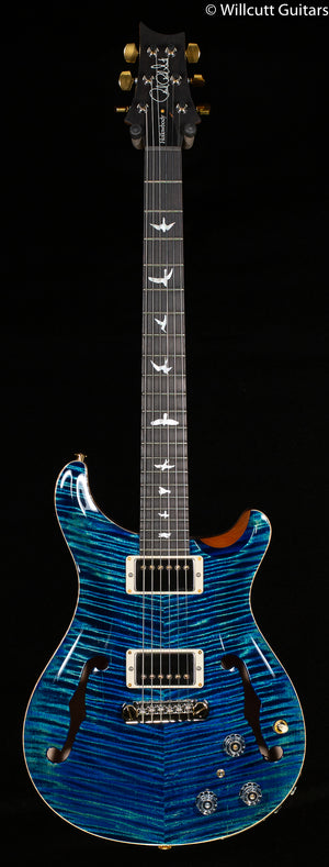 PRS Hollowbody II Piezo Wood Library Edition River Blue