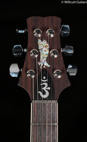 PRS Santana Retro Emerald Burst Blue Binding Custom Color