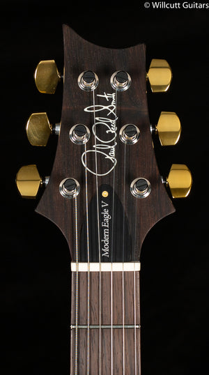 PRS Wood Library Modern Eagle V Red Tiger Smokeburst Stained Flame Maple Neck