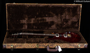 PRS Wood Library Modern Eagle V Red Tiger Smokeburst Stained Flame Maple Neck