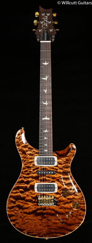 PRS Modern Eagle V Wood Library Edition Artist Quilt Copperhead