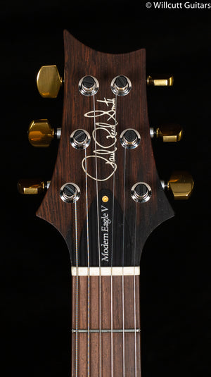 PRS Modern Eagle V Wood Library Edition Artist Quilt Faded Whale Blue