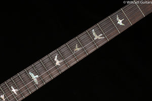 PRS Modern Eagle V Wood Library Edition Artist Quilt Faded Whale Blue