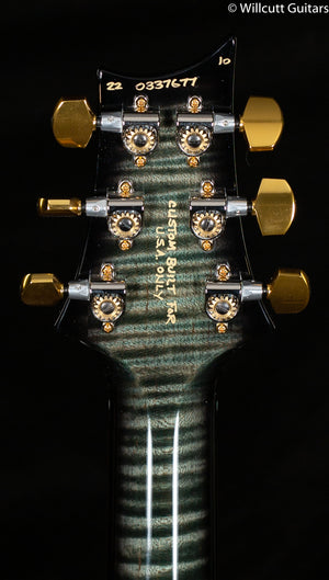 PRS Wood Library Modern Eagle V Trampas Green Smokeburst Stained Maple Neck