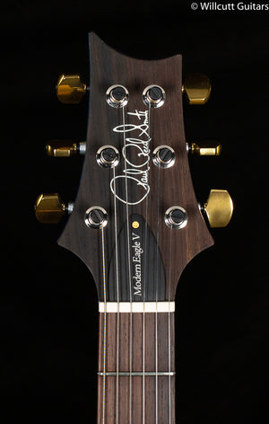 PRS Wood Library Modern Eagle V Faded Blue Jean Stained Neck