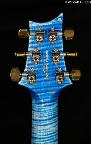 PRS Wood Library Modern Eagle V Faded Blue Jean Stained Neck
