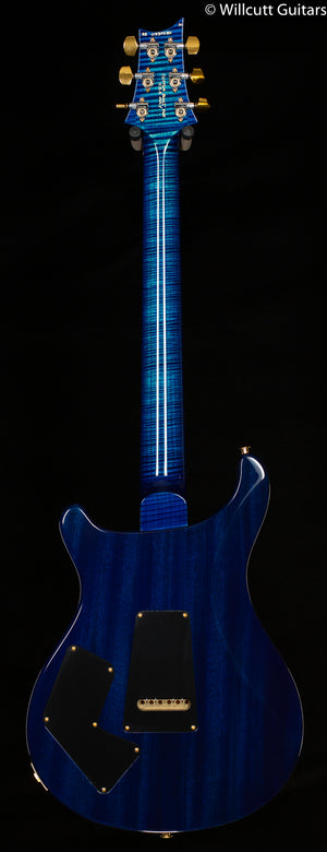 PRS Wood Library Modern Eagle V Custom Color River Blue Stained Flame Maple Neck (680)