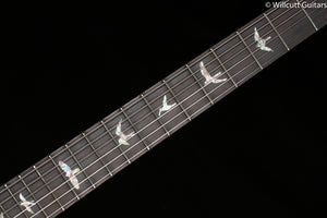 PRS Wood Library Modern Eagle V Custom Color River Blue Stained Flame Maple Neck (680)