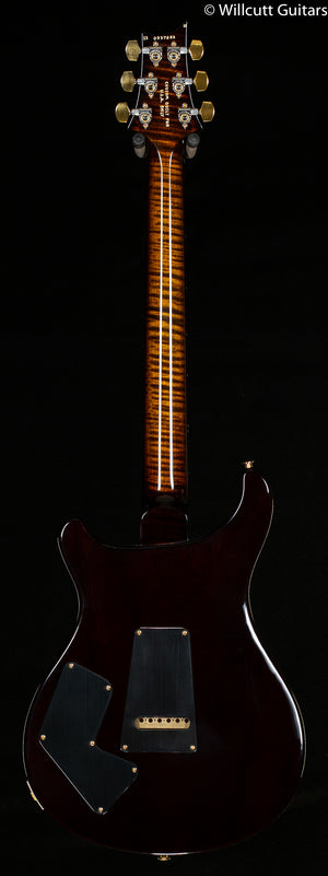 PRS Wood Library Modern Eagle V Black Gold Wraparound Burst Stained Flame Maple Neck