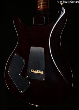 PRS Wood Library Modern Eagle V Black Gold Wraparound Burst Stained Flame Maple Neck