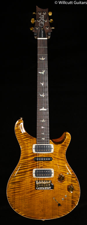 2022 PRS Wood Library Modern Eagle V Black Gold Stained Neck